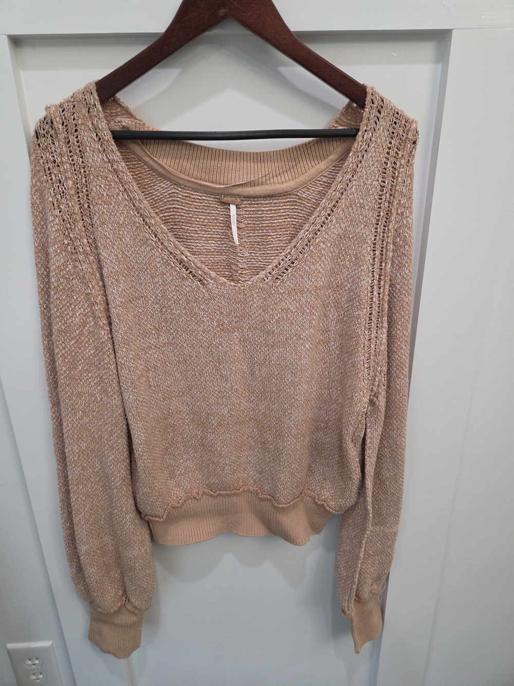 free people knit top